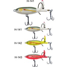 Hergele Balık Hergele Whopper Plopper Dönen Kuyruk Sahte Maket Balık 70 Mm 4,7g