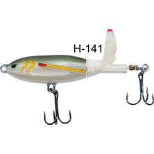 Hergele Balık Hergele Whopper Plopper Dönen Kuyruk Sahte Maket Balık 70 Mm 4,7g