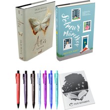 Solmuş Mürekkep 1 Ciltli Meryem Nart ve Ateş Yanmak 1 Ciltli Filiz Puluç 2li Set