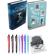 Solmuş Mürekkep 1 Ciltli Meryem Nart ve Ölüm Portresi Ciltli Büşra Nur 2li Set