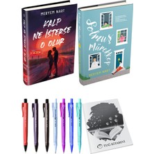 Solmuş Mürekkep 1 Ciltli Meryem Nart ve Ephesus Kalp Ne Isterse O Olur 2 Ciltli Meryem Nart 2li Set