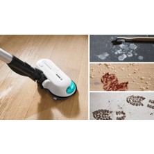 Bosch BCS71HYG3 Şarjlı Dikey Süpürge Aqua Beyaz
