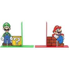 Paladone Super Mario Luigi Bookends ( Mario Luigi Motifli Kitaplık )