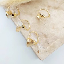 By Song Jewelry Sitrin Doğaltaşlı Yüzük