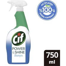 Cif Power & Shine Banyo Sprey Temizleyici 750 ml