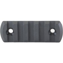 Dlg M-Lok Kundak Uyumlu 5 Slot Sıyah Pıkatını Rayı