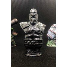 Tatu Craft God Of War Kratos Büst 10CM - Silver Efekt