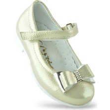 Ispartalılar 2016 Rahat Taban Tokalı Kız Çocuk Bebek Babet Ayakkabı Düğün Abiye Nişan Ev Babeti