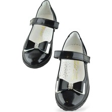 Ispartalılar 2015 Rahat Taban Tokalı Kız Çocuk Babet Ayakkabı Düğün Abiye Nişan Ev Babeti