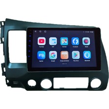 Conio Honda FD6/2007-2012 Civic Android Sürüm 13 Kablosuz Carplay Navigasyon Multimedya 10 Inç Ekran 2gb Ram 32GB Rom Hafıza