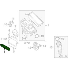 Audi A4 A5 Hava Filtre Süzgeci 2012-2016 8K0129054B