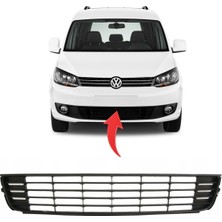 Vw Caddy Ön Tampon Orta Izgara Kromsuz 2011-2015 1T0853677C