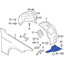 Bmw 3 Serisi F30 Sağ Ön Kürek Bakaliti M Paket 51718055020