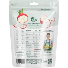 Dokuru Ejder Meyvesi Kuru Meyve Cipsi - Dondurularak Kurutulmuş Freeze Dried Çıtır Beyaz Pitaya