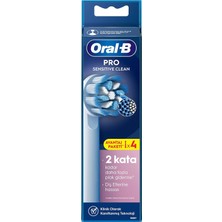 Oral-B Şarjlı Diş Fırçası Yedek Başlığı Sensitive X-Filament 4 Adet Ürün