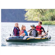 Intex Seahawk 4 Bot Set (Kürek ve Pompa) 351X145X48 cm