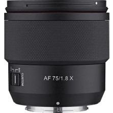 Samyang Af 75 mm F1.8 Fuji x Mount Lens