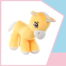 Dada Toys Unicorn Boynuzlu Ponny At Peluş Uyku Arkadaşi 34 cm Sari 420105