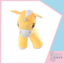 Dada Toys Unicorn Boynuzlu Ponny At Peluş Uyku Arkadaşi 34 cm Sari 420105