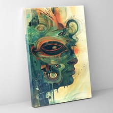 Painted Anarchy Ekspresyonizm Sanat Tarzı Duvar Dekorasyonu - Ekspresyonizm, Ev Dekorasyonu, Ekspresyonizm Sanat Tarzı, Kanvas Tablo, 30X50