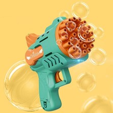 1 Pcs Vıp Blue Bubbles Gun 29 Delikli Çoklu Köpük Atan Tabanca Mavi Köpük Tabancası 2solisyon Hediye