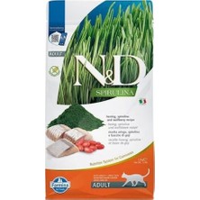 N&D Spirulina Tahılsız Kedi 1,5 kg Ringa Balıklı Yetişkin Kedi Maması