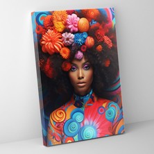 Painted Anarchy Afro Artistry Duvar Sanatı - Afro, Afro Artistry, Kimliği Ifade Etme, Afro, 30X50