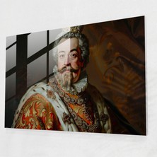 Painted Anarchy Barok Stil Tablo Cam Baskı - Barok, Barok Stil Tablo, Cam Baskı, Ev Dekorasyonu, 45X30