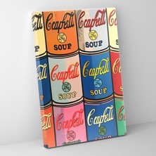 Painted Anarchy Andy Warhol Çorba Kutuları Duvar Sanatı - Andy Warhol, Duvar Dekorasyonu, Ikonik, Duvar Sanatı, 30X50