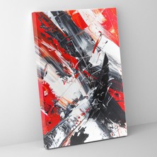 Painted Anarchy Fırça Darbesi Ifadeleri Aksiyon Tablo Duvar Dekorasyonu - Aksiyon Tablo, Kanvas Tablo, Ev Dekorasyonu, Duvar Dekorasyonu, 30X50