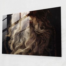 Painted Anarchy Leonardo Da Vinci Glass Wall Art - Leonardo Da Vinci, Glass Print, Home Decoration, Wall Decoration, 45X30