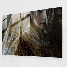 Painted Anarchy Barok Tarzı Resim Cam Duvar Sanatı - Barok, Modern Sanat, Barok Tarzı Resim, Cam Duvar Sanatı, 45X30