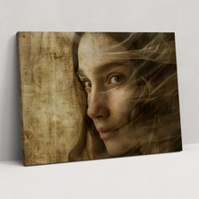 Painted Anarchy Leonardo Da Vinci Canvas Print Wall Art - Leonardo Da Vinci, Leonardo Da Vinci, Canvas Wall Art, Home Decoration, 50X30