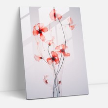 Painted Anarchy Kanayan Çiçekler Cam Duvar Sanatı - Kanayan Çiçekler, Cam Sanatı, Kanayan Çiçekler, Ev Dekorasyonu, 30X45