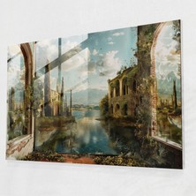 Painted Anarchy Leonardo Da Vinci Modern Art - Leonardo Da Vinci, Leonardo Da Vinci, Wall Decoration, Modern Art, 45X30