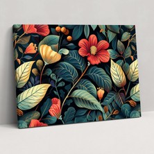 Painted Anarchy Botanical Illustrations Leonardo Da Vinci Canvas Print - Leonardo Da Vinci, Canvas Print, Wall Art, Home Decoration, 50X30