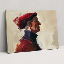 Painted Anarchy Leonardo Da Vinci Nobleman Canvas Print - Leonardo Da Vinci, Canvas Wall Art, Leonardo Da Vinci, Nobleman, 50X30