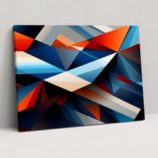Painted Anarchy Hipnoz Geometrik Kanvas Tablo - Hipnoz, Optik Illüzyon, Kanvas Tablo, Geometrik Soyut Sanat, 50X30