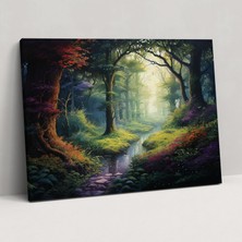 Painted Anarchy Ezoterizm Mistik Duvar Tablosu - Illuminati, Ezoterizm, Kanvas Tablo, Ev Dekorasyonu, 50X30