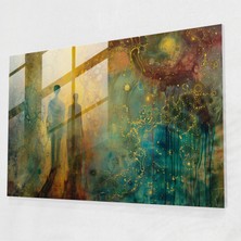 Painted Anarchy Metafizik Resim Ev Dekorasyonu Cam Sanatı - Metafizik Resim, Gizemli, Cam Baskı, Esrarengiz, 45X30