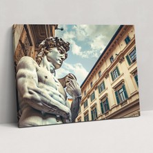 Painted Anarchy Michelangelo Duvar Sanatı - Michelangelo, Kanvas, Duvar Dekorasyonu, Michelangelo, 50X30