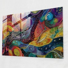 Painted Anarchy Mozaik Tasarımı Pointilizm Modern Sanat - Pointilizm, Pointilizm, Ev Dekorasyonu, Modern Sanat, 45X30