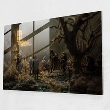 Painted Anarchy Rembrandt Modern Sanat - Ünlü Tablolar - Rembrandt, Modern Sanat, Ev Dekorasyonu, Cam Baskı, 45X30