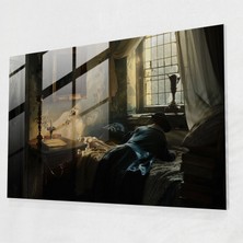 Painted Anarchy Rembrandt Duygusal Sahne Cam Baskı Ev ​​dekorasyonu - Rembrandt, Cam Sanatı, Rembrandt, Modern Sanat, 45X30