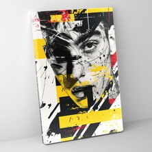 Painted Anarchy Popart Tarzı Kanvas Tablo - Popart, Popart Tarzı, Duvar Sanatı, Kanvas Tablo, 30X50