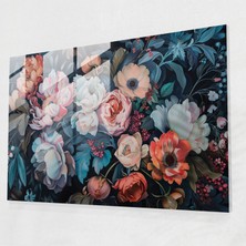 Painted Anarchy Rokoko Tarzı Resim Cam Baskı - Rokoko Tarzı Resim, Duvar Dekorasyonu, Modern Sanat, Cam Duvar Sanatı, 70X50