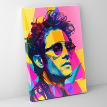 Painted Anarchy Popart Tarzı Duvar Tablosu - Popart, Duvar Süslemesi, Popart Tarzı, Kanvas Tablo, 30X50