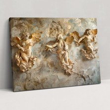 Painted Anarchy Göksel Michelangelo Kanvas Tablo - Michelangelo, Kanvas Tablo, Duvar Dekorasyonu, Michelangelo, 100X70
