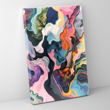 Painted Anarchy Soyut Doğa Maniyerizm Duvar Tablosu - Maniyerizm, Ev Dekorasyonu, Maniyerizm, Kanvas Tablo, 30X50