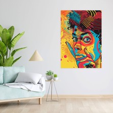 Painted Anarchy Popart Tarzı Kanvas Tablo - Popart, Popart Tarzı, Duvar Sanatı, Duvar Dekorasyonu, 30X50